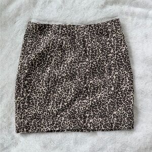 Free People Leopard Print Women's Skirt